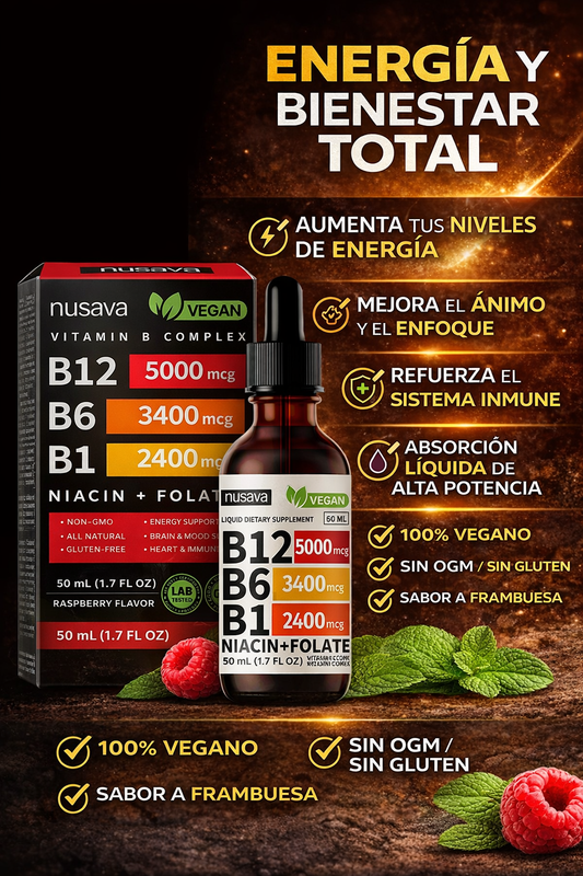 Vitamina B12 Complex (B12, B6, B1)